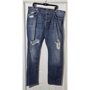 Baldwin The Henley Slim Leg Distressed‎ Jeans Men's Size 38